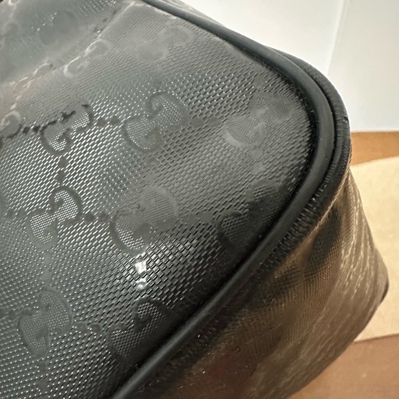 Gucci Imprime Monogram Medium Joy Stud Boston Black!!! - Picture 11 of 17